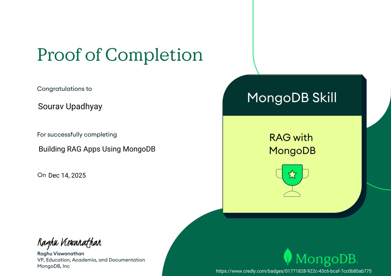 Building RAG Apps Using MongoDB